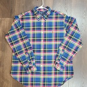Men's XL Polo Ralph Lauren Plaid Button Down
